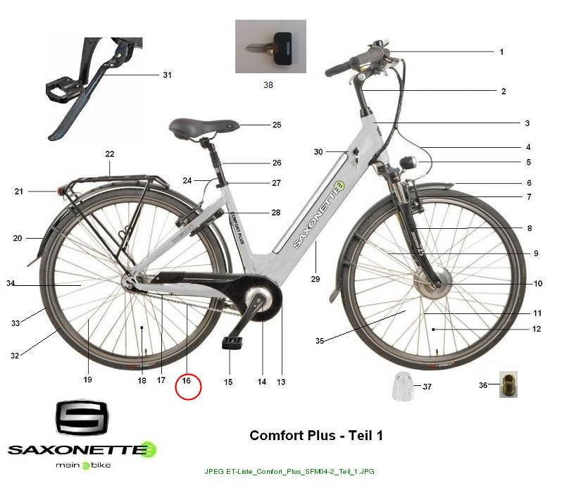 Chain 96L Comfort Plus 26"