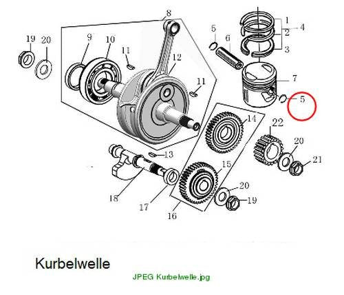 CHECK RING, PISTON PIN
