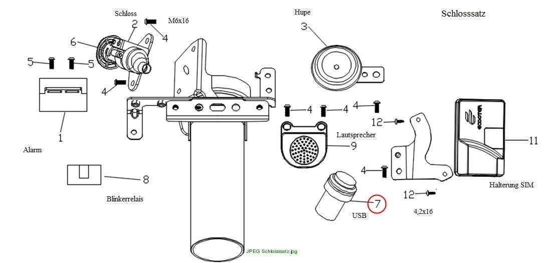USB Port E1+R