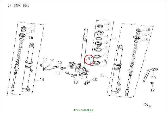 Steering yoke bottom 2 holes old version