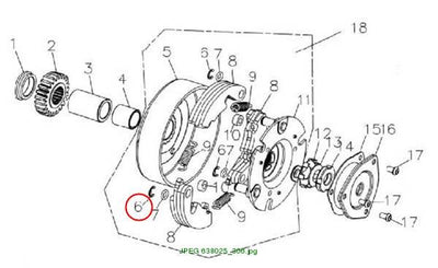 Snap Ring 0.7*13.5*1