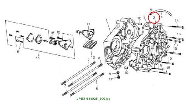 Left Crankcase Body