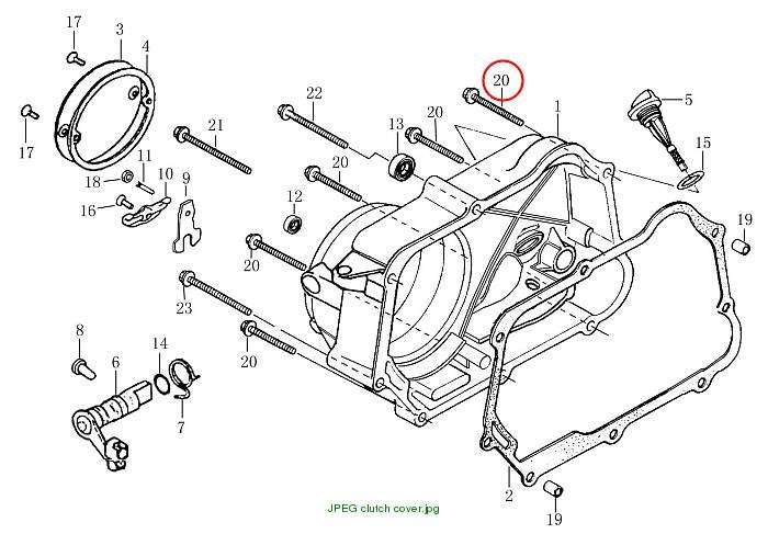 BOLT FLANGEM6*40