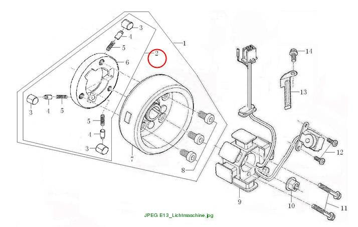 ASSEMBLY, OVERRUNNING CLUTCH