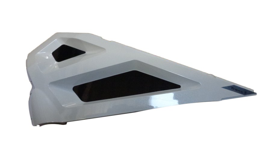 Batterybox left cover white/black