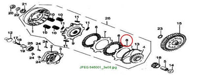 Drive plate (No. 2)
