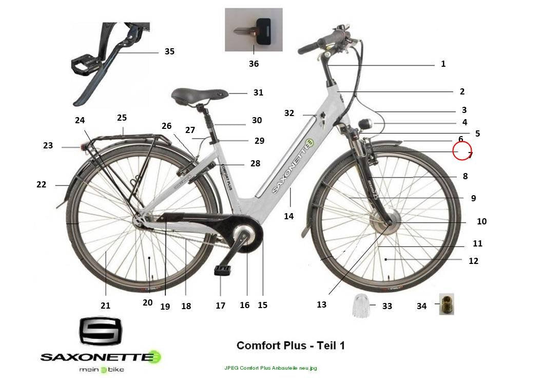 Vorderradschutz plastic 700mm bis Comfort Plus 3.0