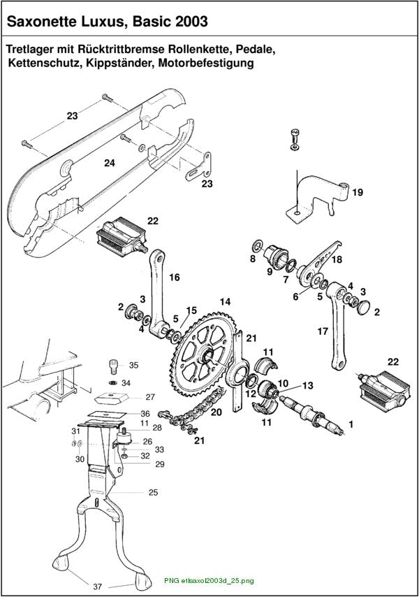V-RING-DICHTUNG Tretlager m RTR