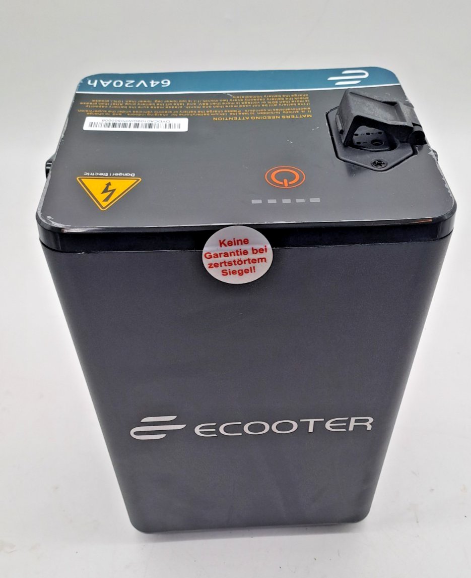 Additional battery 64V20AH with hexagonal plug