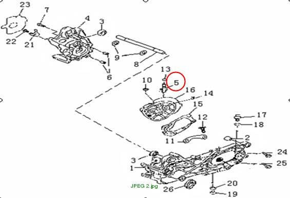 BRAKE SHOE ANCOR PIN ASSY