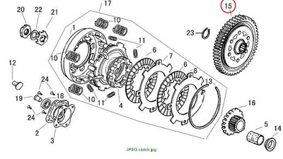 DRIVEN GEAR(69T)