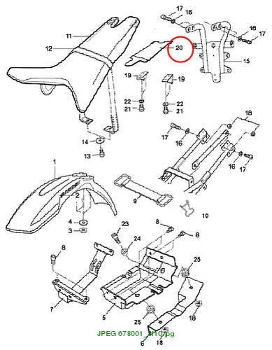 HEAT SHIELD for seat X-Road 06