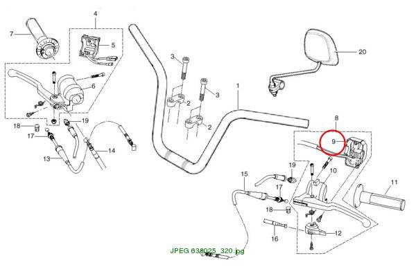 ZSB. HORN - EMERGENCY STOP SWITCH Saxy 25/45