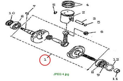 CRANKSHAFT?ASSY 10mm