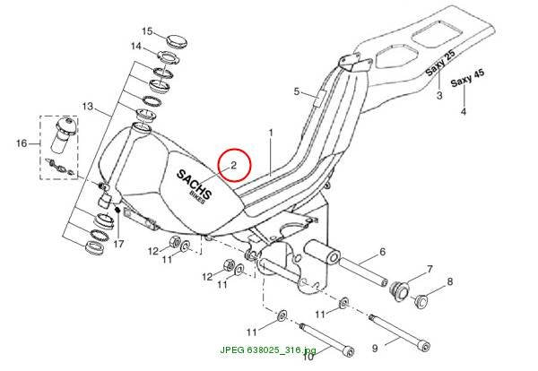 "AUFKLEBER ""sachs-bikes""silberSaxy 25/45"