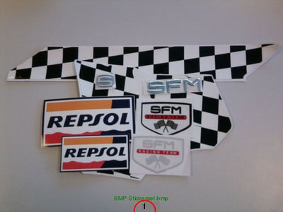Abziehbilder Racing