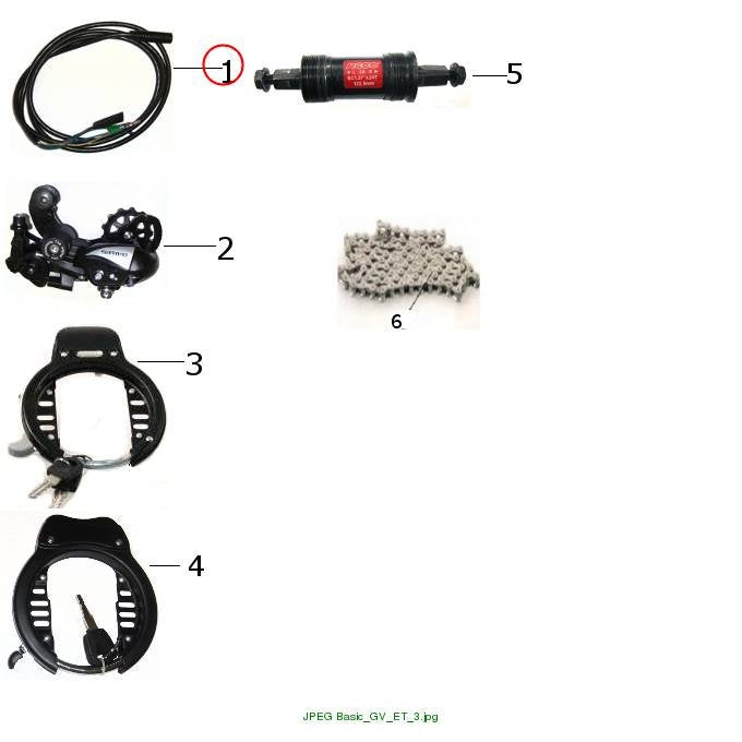 Basic_Basix Wiring harness (8-pin)
