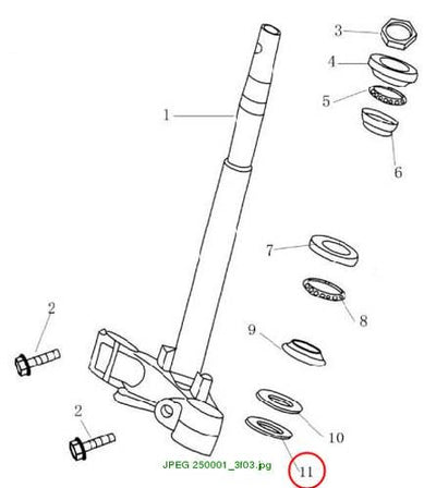 Lower Washer,steering Stem