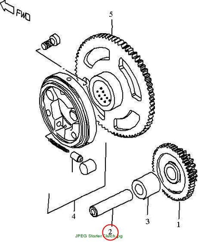 Bushing for drive wheel