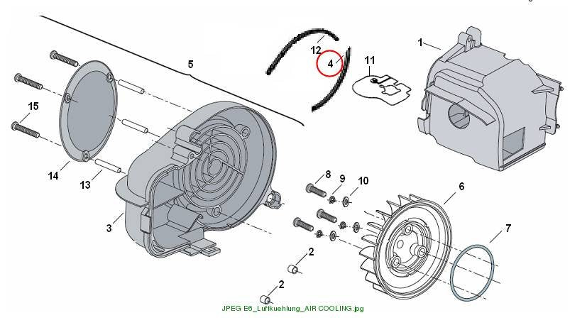 Blower cover seal
