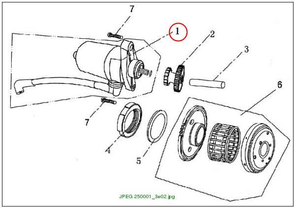 START MOTOR ASSY