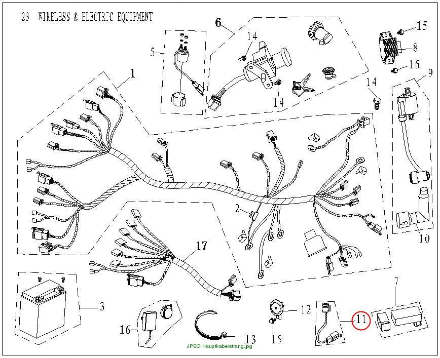 Blinkgeber mit Kabel