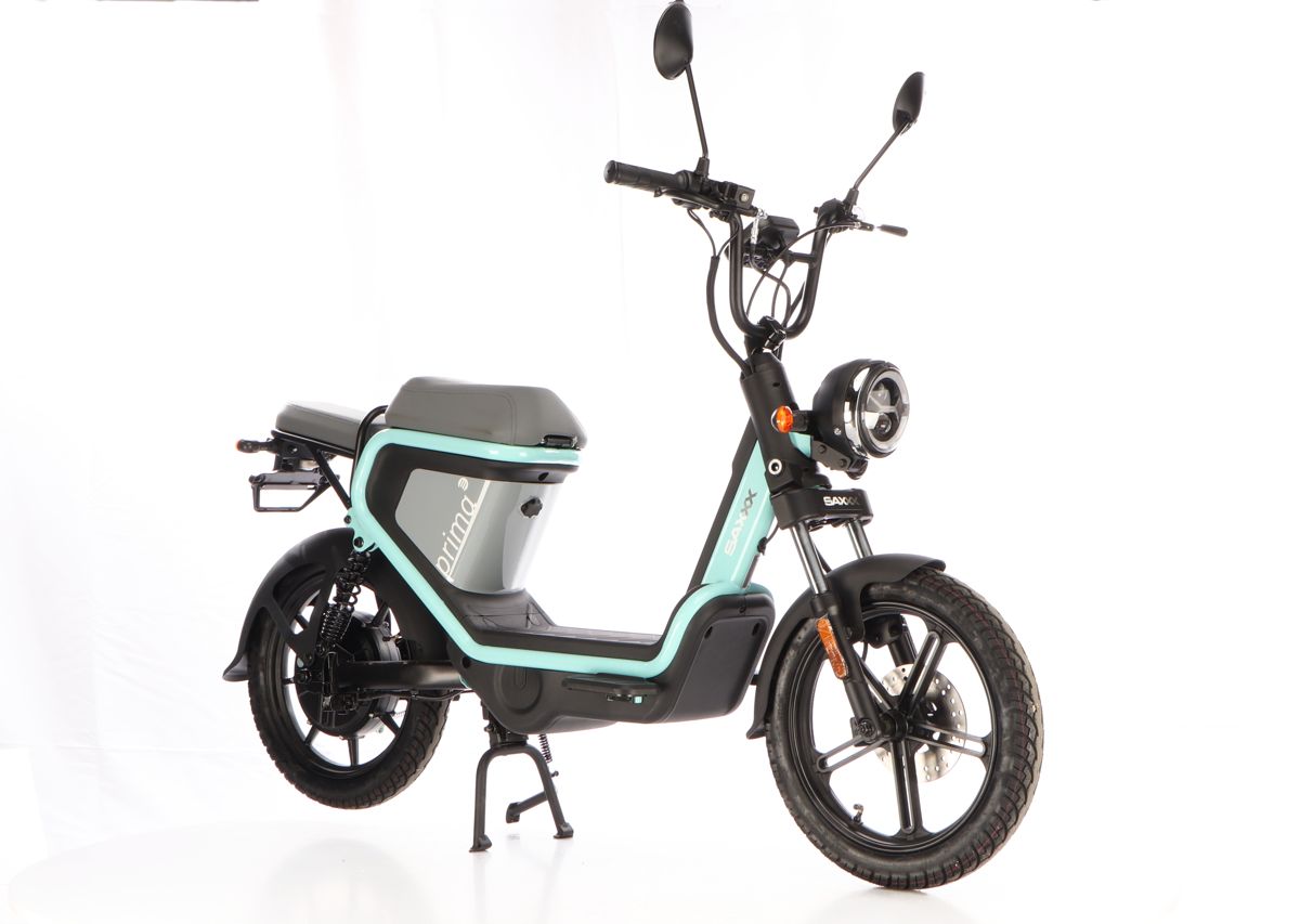 SAXXX Prima E 1000W 48V 20Ah 45 km/h türkis/grau