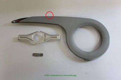 Kettenschutz silber Saxonette einfach