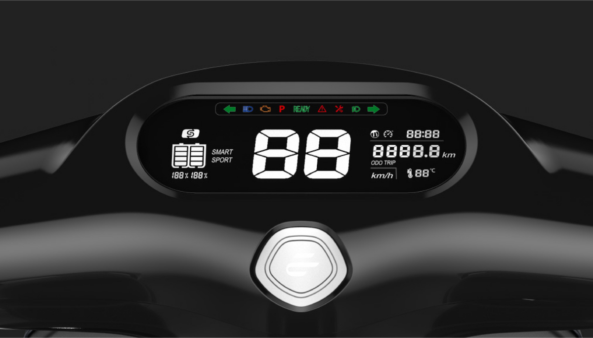 SAXXX Ecooter E2S 3000W 64V 42Ah 45km/h (new connector 2022) without battery