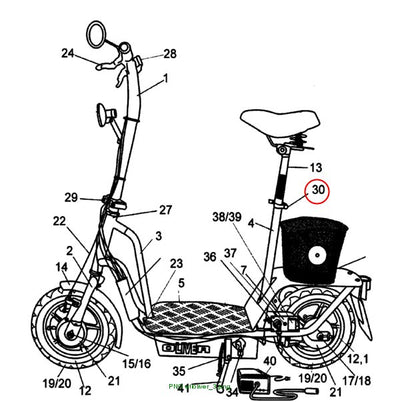 Seatpost quick-release lever