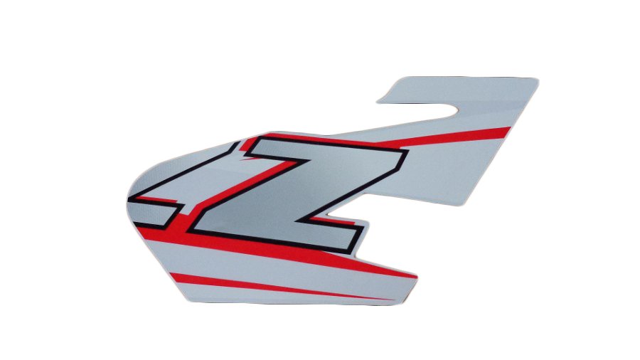 Decal for tank ZZ rs.red