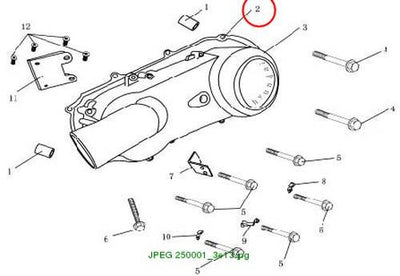 GASKET, L CRANKCASE