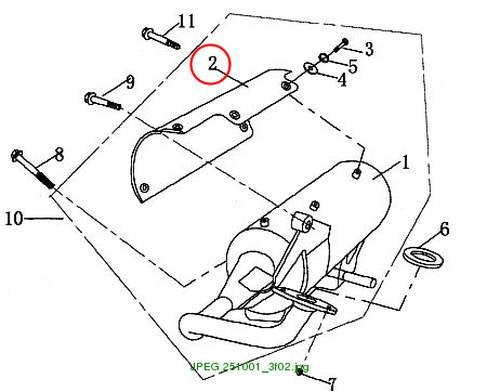 Protective Plate,Muffler