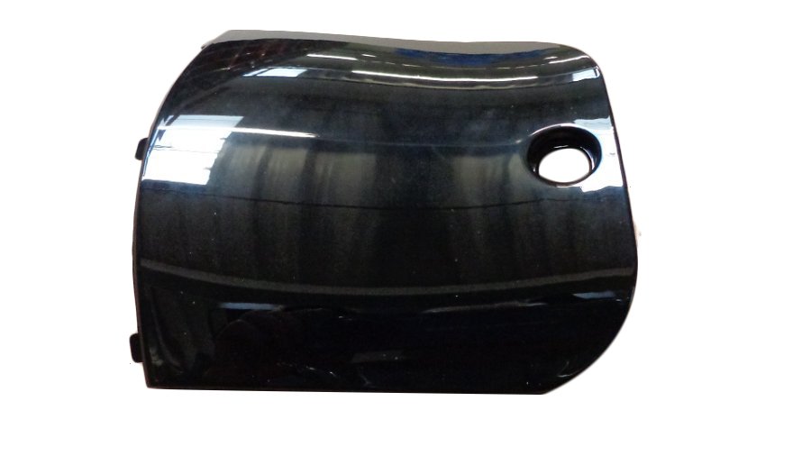 Black cover cap