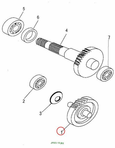 SHAFT,IDLE