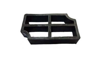 Battery compartment damper plate
