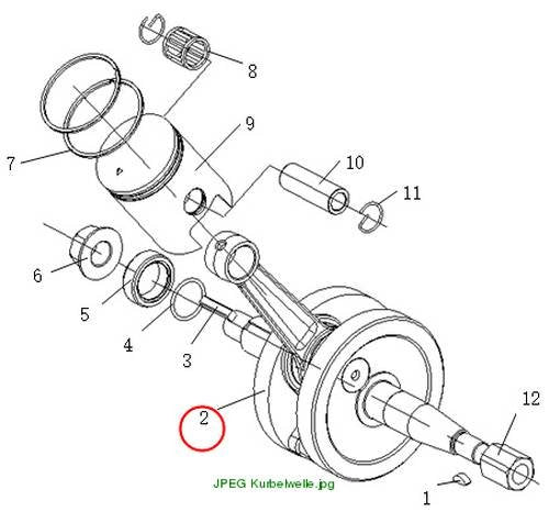 Crankshaft ZZ50