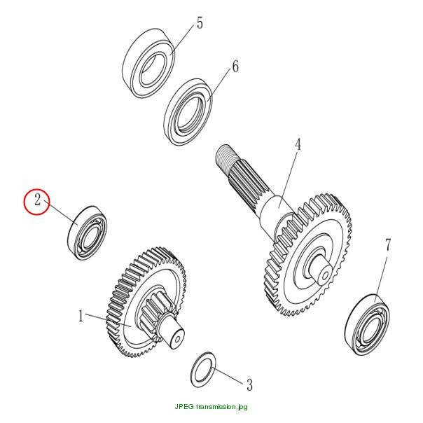 BEARING 6200