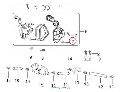 Sheet metal screw ST4.2x12