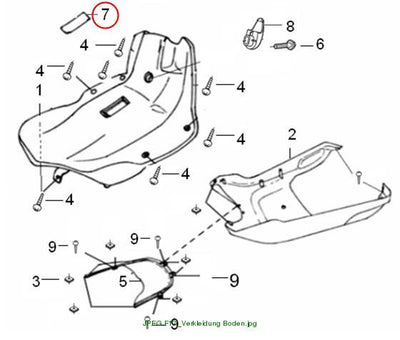 Chassis number cover