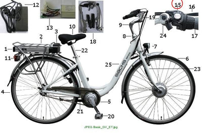 7-speed twist grip shifter