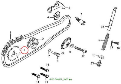 Timing Driven Sprocket (32T)