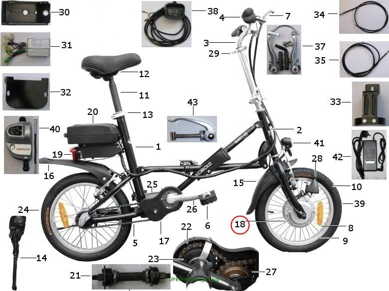 Motor, 24V 250W