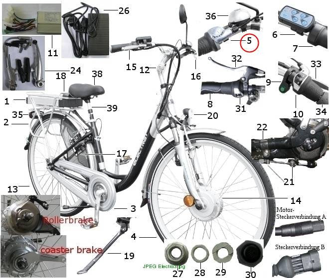 Shimano Nexus twist shifter (Electra 3 DE)