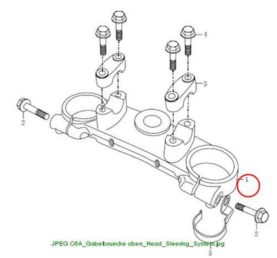 Head, steering stem