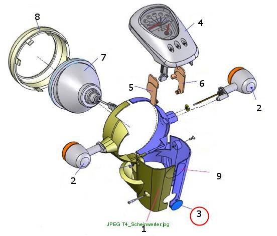 chock plug cover of head shield
