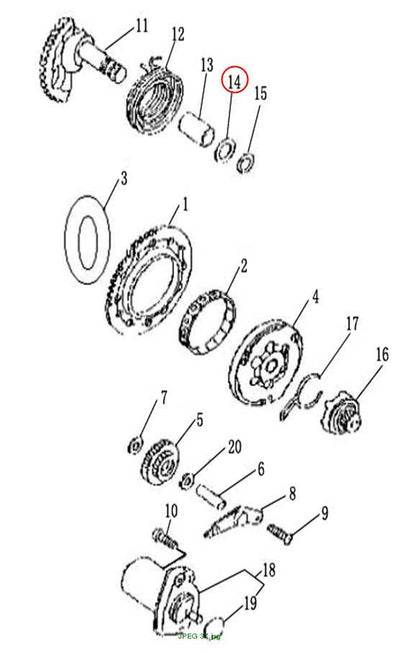 WASHER KICK STARTER
