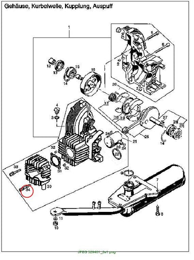 CYLINDER SCREW with washer Saxonette 09