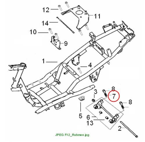 Anschlaggummi Motoraufh?ngung