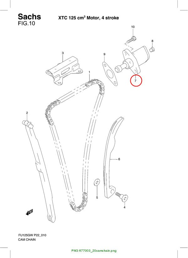 ADJ ASSY, TENSIONER